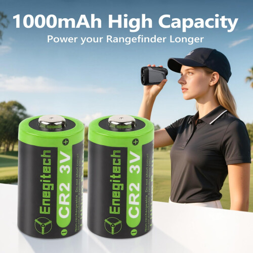 Enegitech CR2 Batteries, 3V CR2 Lithium Batteries 2