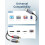 SOOMFON USB C to RCA Audio Cable 2M 2 RAC to USB C 6