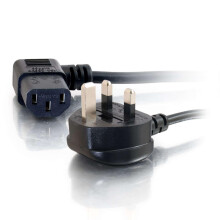 C2G C2G82034 0.5 Metre 18 AWG 90 degree power cabl