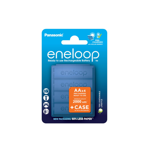 eneloop, AA/Mignon, Rechargeable Battery, Pack of