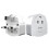 TechMax US to UK Plug Adapter Pack of 2 Type A and 1