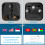 3-Pack UK to Switzerland Plug Adapters, Switzerlan 2