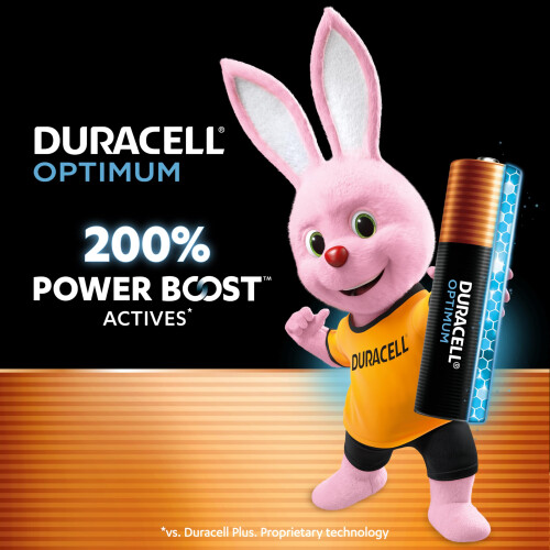 Duracell DURACELL Optimum AA Batteries (8 Pack) – Alkaline 1