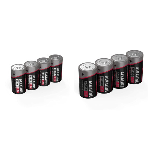 ANSMANN 5015571 C Size Batteries [Pack of 4] Long