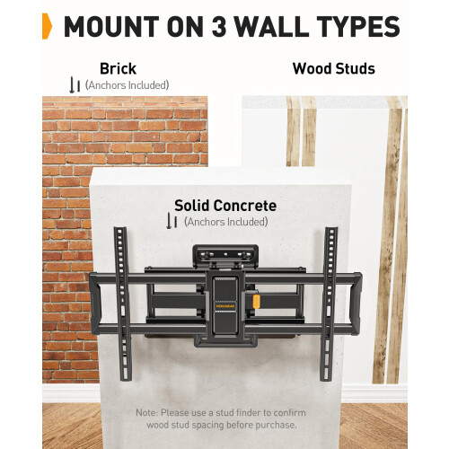 One For All TV Bracket – Swivel (90) Wall Mount – 2