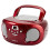 Groov-e Original Boombox - Portable CD Player with 2