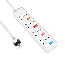 Mscien 3M Extension Lead With Independent Switch 4