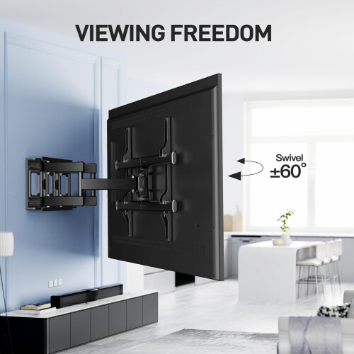 PERLESMITH TV Wall Bracket, for 37-85 Inch TVs up 2