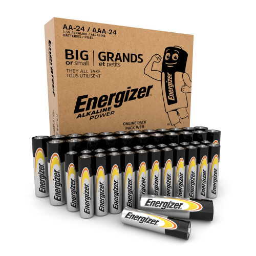 Energizer Energizer Alkaline Power AA + AAA Batteries (48 Co