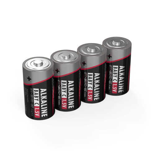 ANSMANN 5015571 C Size Batteries [Pack of 4] Long 1