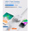 5M Extension Lead with USB Slots, Power Strips wit 2
