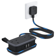 NTONPOWER Travel Extension Lead, Cruise Essentials