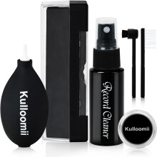 Vinyl Record Cleaning Kit: 6-in-1 Velvet Brush, Ai