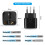 3-Pack UK to Switzerland Plug Adapters, Switzerlan 5