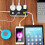 Hulker Extension Lead with USB Ports 3 Way Outlets 4
