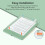 CoBak 2 Pack HD Screen Protector for 6" Kindle 202 3
