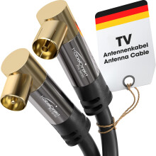 KabelDirekt – 4K TV Aerial Cable, Coaxial Cable, 9