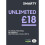 SMARTY Unlimited SIM Only 1-month flexible plan 1