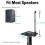 Mounting Dream Speaker Stands Height-Adjustable fo 3