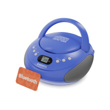 Portable Bluetooth CD Boombox with FM radio | CD,