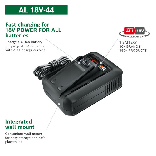 Bosch Bosch Fast Charger AL 18V-44 (18V System; Charging 1
