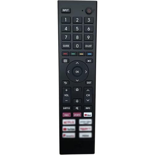 New Replacement ERF3A80 compatible Hisense Remote