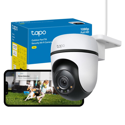 Tapo TC40 Pan/Tilt Smart Security Outdoor Camera,