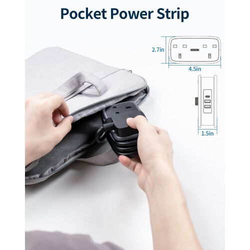 NTONPOWER Travel Extension Lead, Cruise Essentials 1