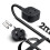 Single Extension Lead 2m, 1 Gang Plug Socket Surge 1