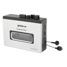 Groov-e Retro Cassette Player & Recorder with Blue