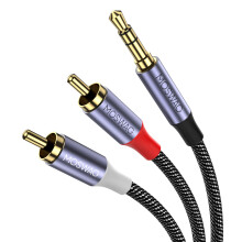 MOSWAG RCA to 3.5mm Cable, RCA Male to 3.5mm Male