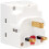 Status STATUS 3 Way Multi Plug Adapter | UK 3 Pin Multi P 3