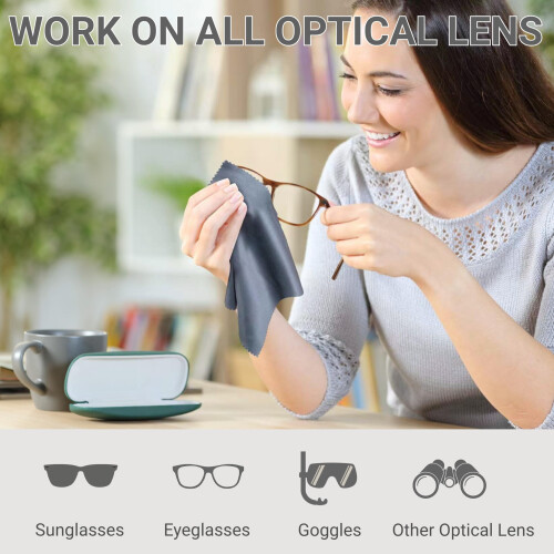 [ 30 Pack ] Kleantoday Lens Cleaning Cloth, Premiu 2