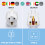 Aigostar 2 Pack EU to UK Adapter - Euro Schuko 2 P 6
