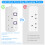2 plug extension lead with Individual Switches, 1. 5