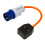 16amp to 13amp Adapter 3 Pin to UK Socket Converte 1