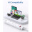 UK to US Plug Adaptor with USB C, TESSAN 2 Way UK 7