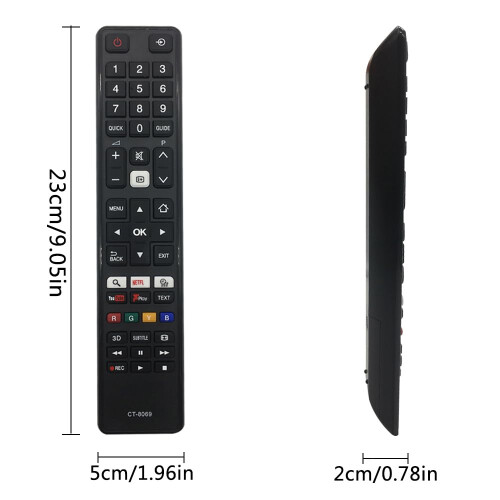 Replacement TOSHIBA Remote Control for Toshiba LCD 2