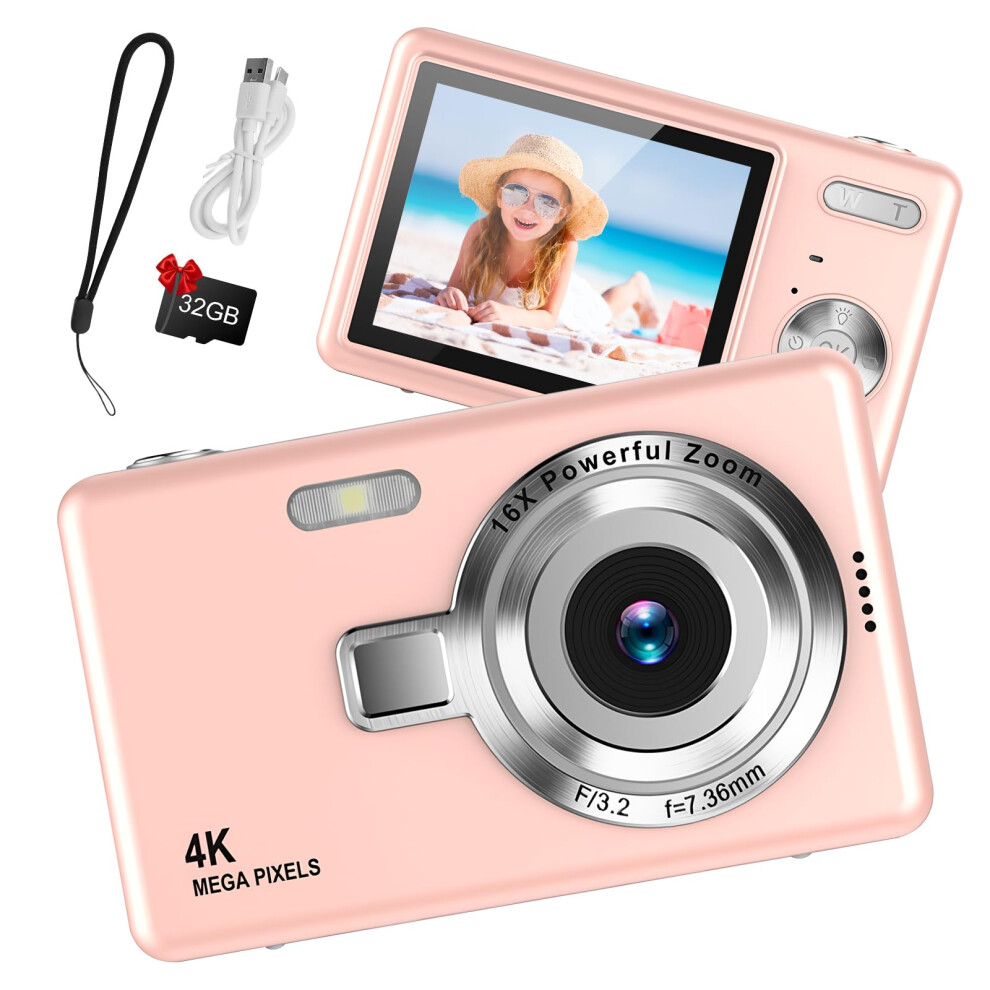 Digital Camera 1080P Fhd 44Mp With 2.4" Lcd Screen 48599122
