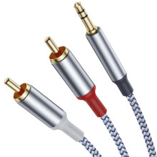 Ticenpe RCA to 3.5mm Cable 2M Phono to 3.5mm Jack