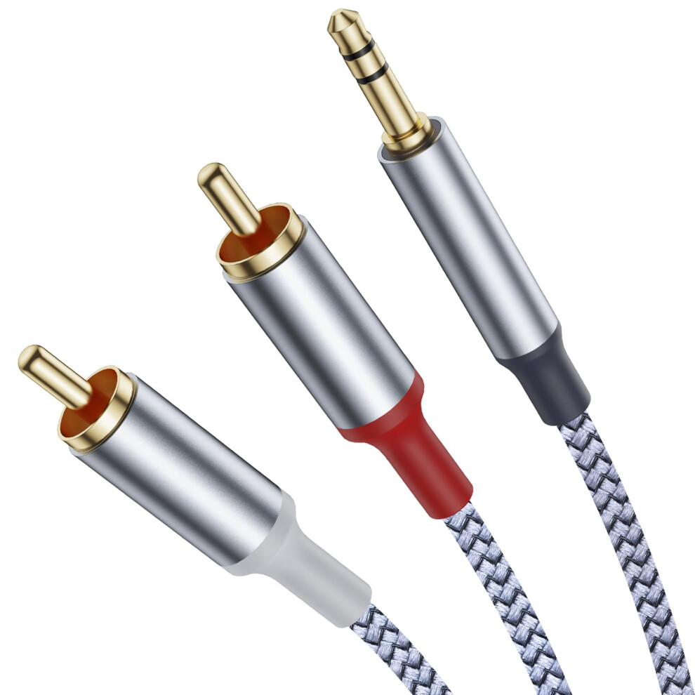 Ticenpe Rca To 3.5Mm Cable 2M Phono To 3.5Mm Jack 00000067527854
