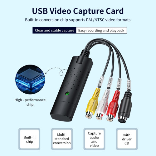 USB Video Capture Card, New Series USB2.0 Video Gr 1