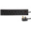 PRO ELEC 4-Gang Mains Extension Lead, 1m Black, 13 1