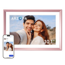 ARZOPA 10.1" Rose Gold Metal Digital Photo Frame F