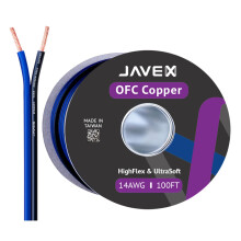 JAVEX Speaker Wire 14-Gauge [2.11mm2] [0.16mm Stra