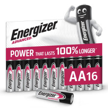 Energizer Advanced - AA Batteries (16 Pack) - Doub