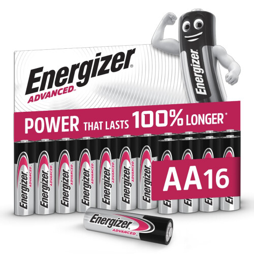 Energizer Energizer Advanced - AA Batteries (16 Pack) - Doub