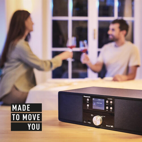 Panasonic Panasonic SC-DM202EG-K Micro HiFi Compact Stereo S 1
