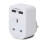 Status Status IONOS Twin USB Plug Through Adaptor | 2 USB 1