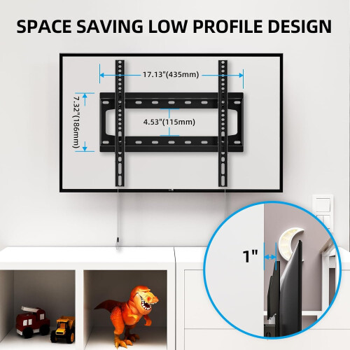 HOME VISION Fixed TV Wall Bracket for 26-65 Inch F 2